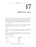 MySQL Data Types