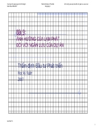 Ảnh hưởng của lạm phát đối với ngân lưu của dự án