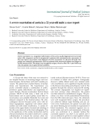 Bao cao y hoc A severe coarctation of aorta in a 52 year old male a case report