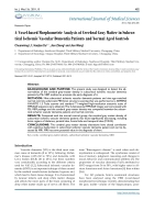 Báo cáo y học A Voxel based Morphometric Analysis of Cerebral Gray Matter in Subcortical Ischemic Vascular Dementia Patients and Normal Aged Controls