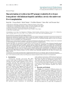 Báo cáo y học Characterization of erythrovirus B19 genomes isolated in liver tissues from patients with fulminant hepatitis and biliary atresia who underwent liver transplantation