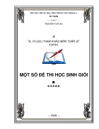 Tổng hợp đề thi học sinh giỏi tập 3