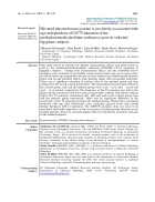 Báo cáo y học Elevated plasma homocysteine is positively associated with age independent of C677T mutation of the methylenetetrahydrofolate reductase gene in selected Egyptian subjects