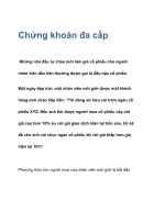 Chứng khoán đa cấp