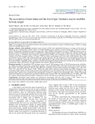 Bao cao y hoc The association of meat intake and the risk of type 2 diabetes may be modified by body weight