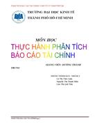 Phân tích báo cáo tài chính công ty VIMCOM