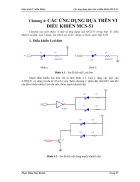 Các ứng dụng dựa trên vi điều khiển mcs 51