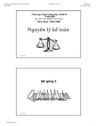 Nguyên lý kế toán income statement