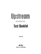 Upsteam advanced test booklet