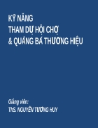 Ky nang ̃tham du hoi thao va quang ba thuong hieu