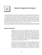 Special Imaging Techniques