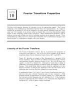 Fourier Transform Properties