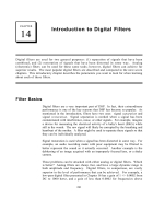 Introduction to Digital Filters