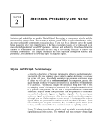 Statistics Probability and Noise