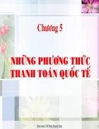 Những phương thức thanh toán quốc tế