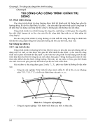 Thi công các công trình chỉnh trị sông