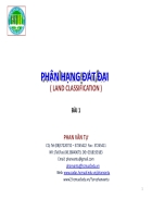 Phân hạng đất đai