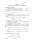 Thiết bị và quá trình truyền chất NHỮNG ĐỊNH LUẬT CƠ BẢN CỦA CÔNG NGHỆ HOÁ HỌC