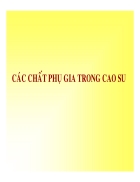 Cong nghe cao su CAC CHAT PHU GIA TRONG CAO SU