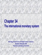 The international monetary system