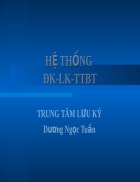 Hệ thống đk lk ttbt