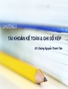 Tài khoản kế toán ghi sổ kép