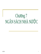 Ngân sách nhà nước 1