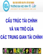 Cấu trúc tài chính và vai trò của các trung gian tài chính