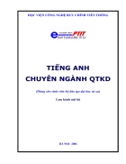 Tiếng Anh chuyên ngành Quản trị kinh doanh