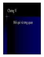 Hồi qui và tương quan