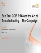 Sun Tzu CCIE R S and the Art of Troubleshooting The Campaign