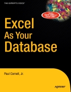 Excel As Your Database