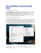 My Cool Desktop Sắp xếp icon nghệ thuật