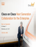 Cisco on CiscoNext Generation Collaboration for the Enterprise