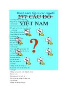 277 câu đố việt nam