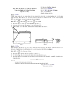 Đề thi đáp án sức bền vật liệu