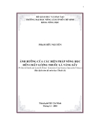 Ảnh hưởng của các biện pháp nông học đến chất lượng thuốc lá vàng sấy