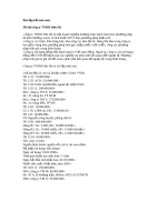 Bài tập kế toán máy Mô tả công ty TNHH Sơn Hà