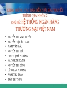 Hệ thống ngân hàng thương mại việt nam