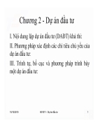 Dự án đầu tư