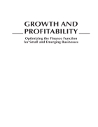 Growth and profitability