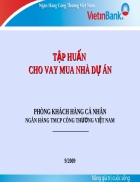 Tập huấn cho vay mua nhà dự án