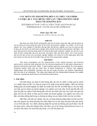 Các nhân tố ảnh hưởng đến cấu trúc tài chính và hiệu quả tài chính Tiếp cận theo phương pháp phân tích đường dẫn