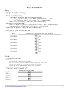 Bài ṭập tín ḍng