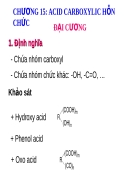 Acid carboxylic hỗn chức