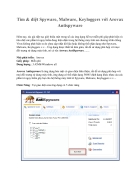 Tim diet Spyware Malware Keyloggers voi Arovax Antispyware