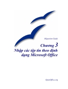 Nhập các tệp t in theo định dạng Microsoft Office