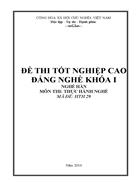 Đề thi nghề hàn 29