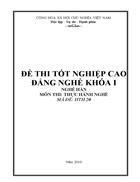 Đề thi nghề hàn 20