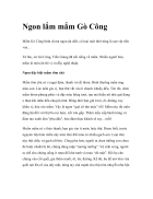 Ngon lắm mắm Gò Công